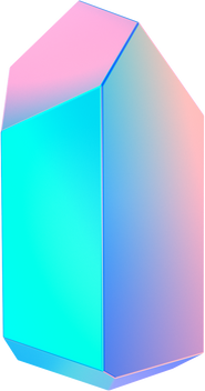3D Gradients Oversaturated Rainbow Color