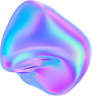 3D Gradients Oversaturated Rainbow Color